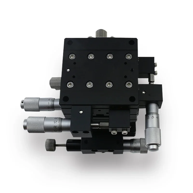 XYZRG60 multi-axis combination of four directions Rotary stage Manual fine-tuning guide slide table LTP60-L-2 Load: 29.4N (3kgf)