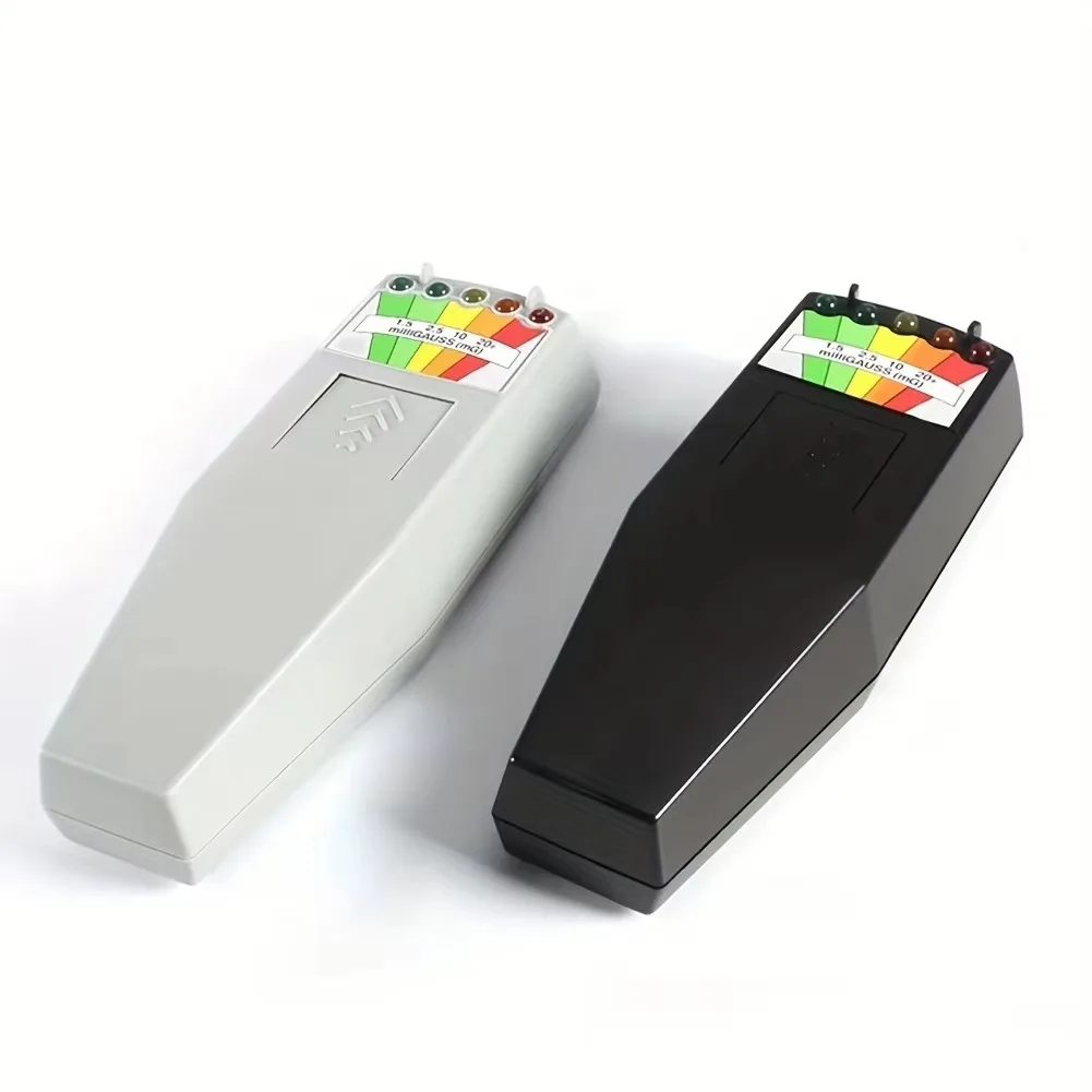 NEW Electromagnetic Field Radiation Tester EMF Reader Electromagnetic Detector Magnetic Field Meter 5 LED Indicator Gauss Meter