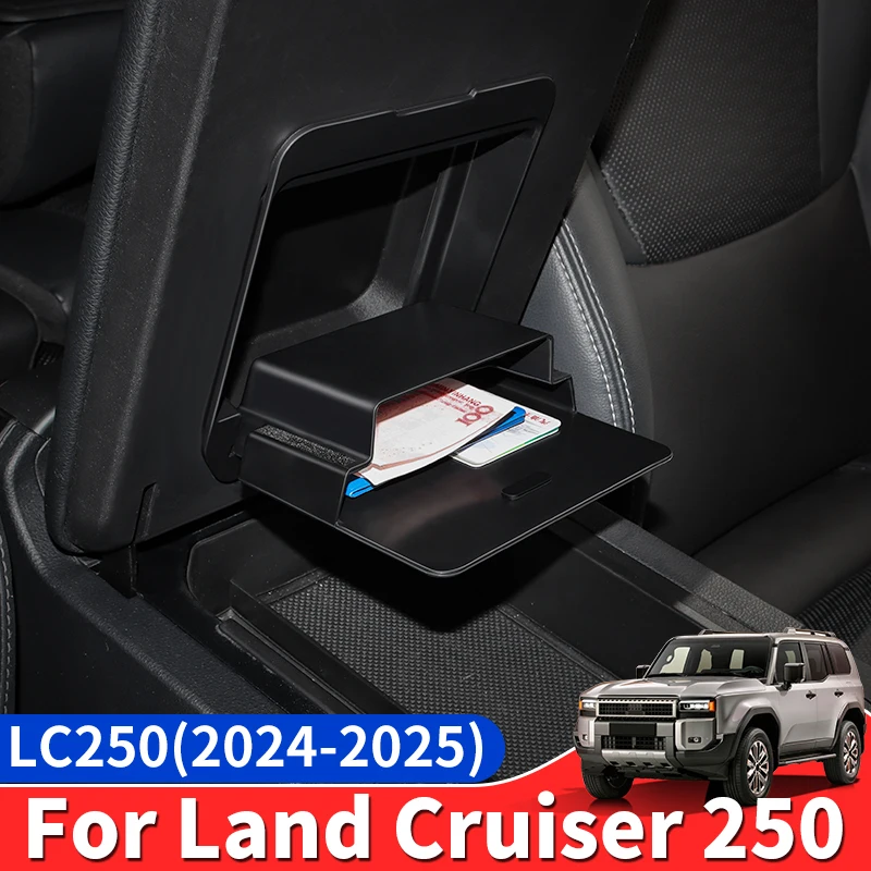 

Для 2024-2025 Ленд Крузер Прадо LC250 Первое издание 1958 J250 Land Cruiser Prado Подлокотник коробка конфиденциальности ящик для хранения Интерьер Хранение Модернизированный Модификация Принадлежности Тюнинг