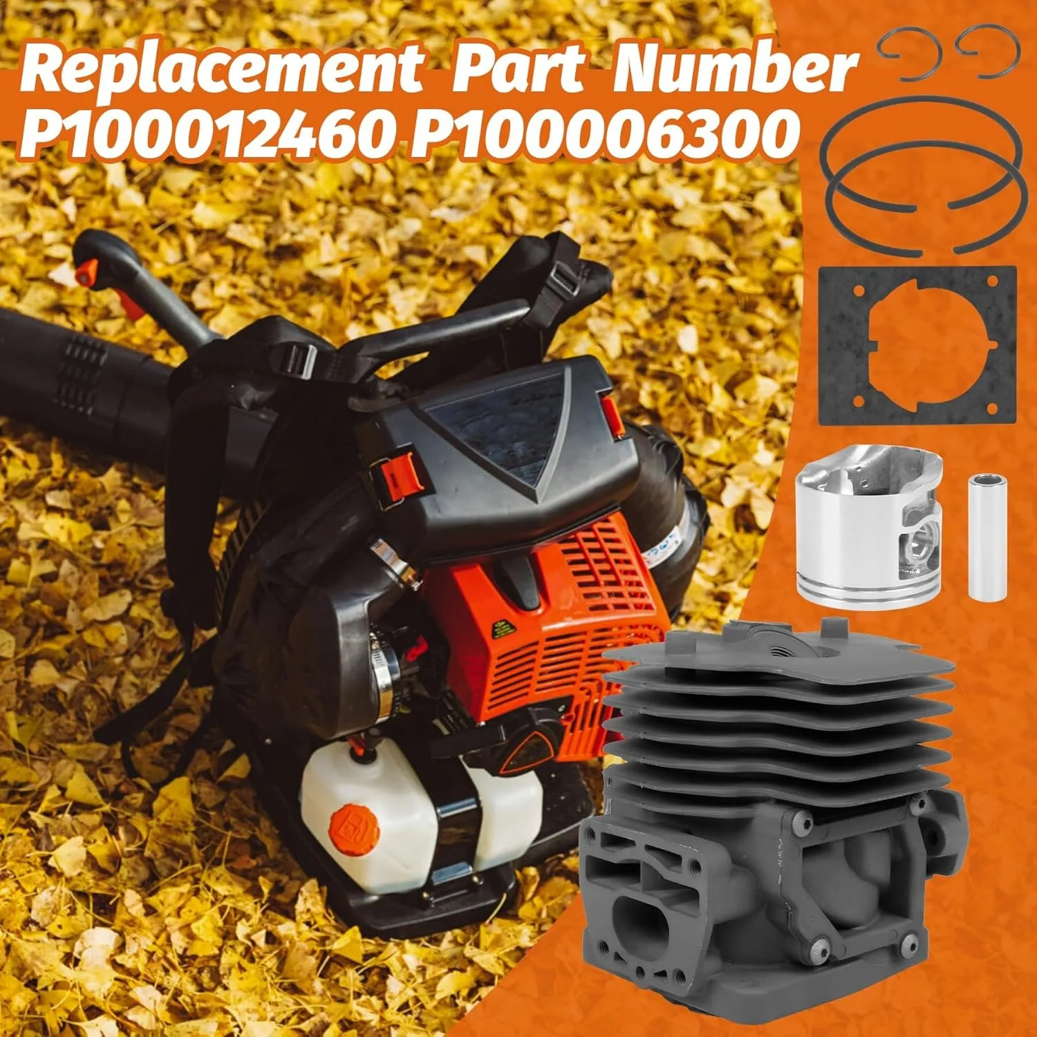 P100006300 P100012460 P100008020 Metal Cylinder Kit For Echo Backpack Blower PB-8010H PB-8010T PB-9010H PB-9010T