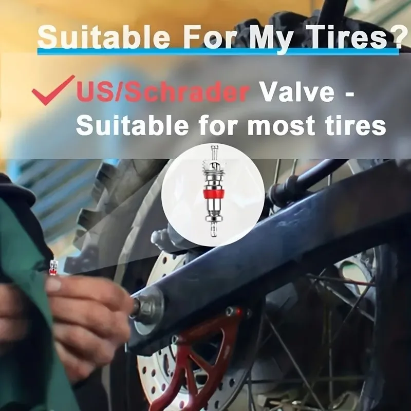 

83Pcs Valve Cores, Universal, Easy Install & Operate, for Tire Repair