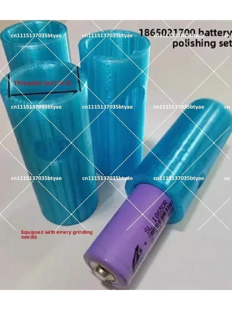 18650 21700 Battery Welding Tab Grinder, Electrode Surface Preparation Jig for Spot Welding and Battery Pack Assembly