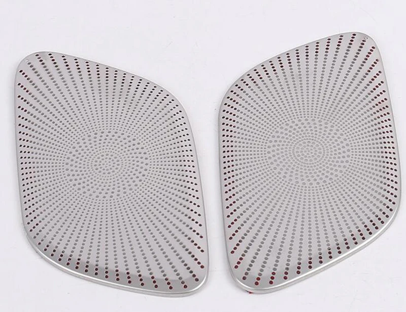 For Mercedes-Benz GLB-Class X247 GLB200 220 250 2019 2020 Car Accessories Stainless Steel Back door Speaker Cover Interior Trim view 3