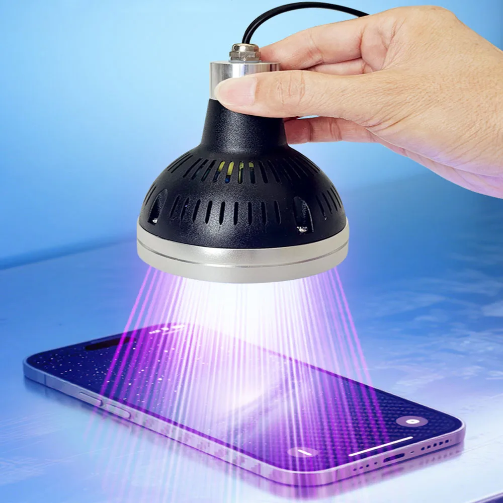 300 واط 365nm 395 متر 40nm الأشعة فوق البنفسجية معالجة الأشعة فوق البنفسجية مصباح بدون ظل الغراء الحبر الأخضر الراتنج الغراء التعرض شاشة الطباعة ثلاثة طلاء برهان #5