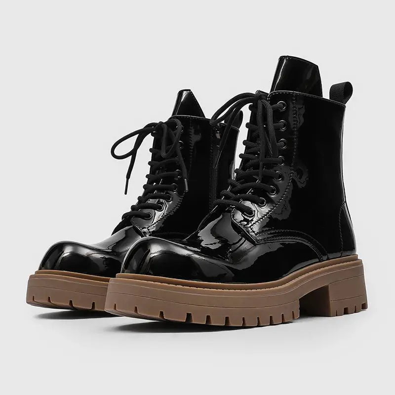 

2026 New Men's Breathable High-top Work Boots, High-quality Men's Increased Non-slip Lace-up Casual Shoes, Men's Boots