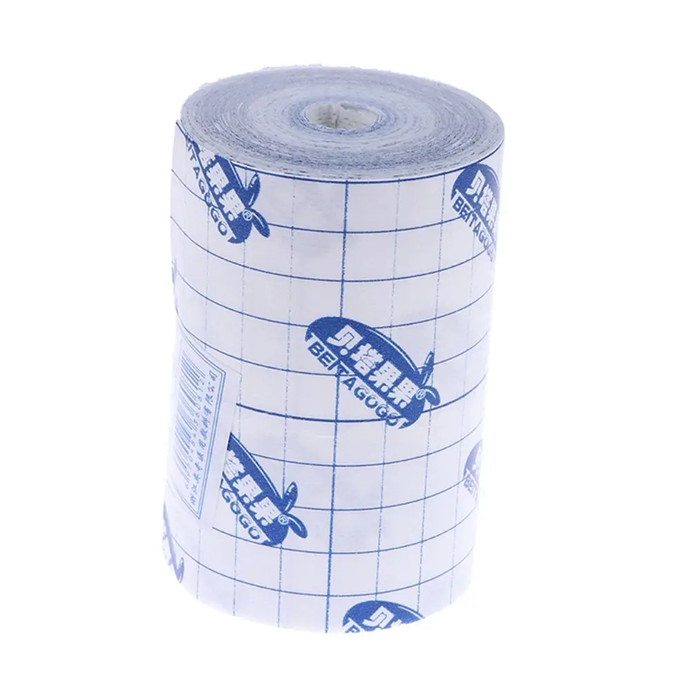 

Breathable Waterproof Plaid Fabric Cloth Health Care Wound Dressing Adhesive Tape Antibacterial Bandage Non-Woven Fixation Tape