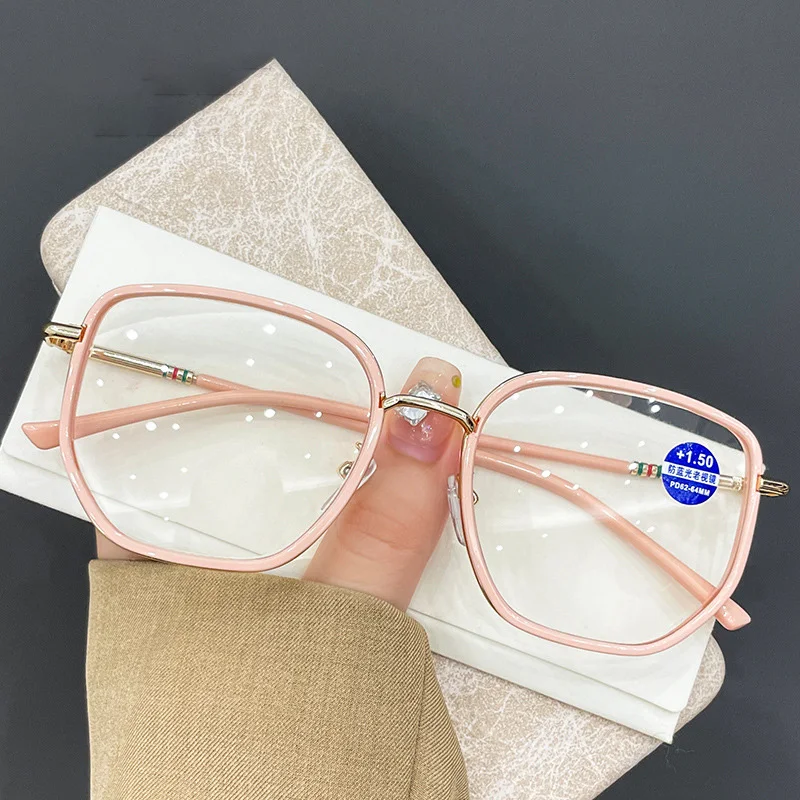 

Fashion Reading Glasses Women Presbyopia EyeGlasses Anti-Radiation Eyewear with Grade +1.0 To +4.0 Anti Blue Light Gafas