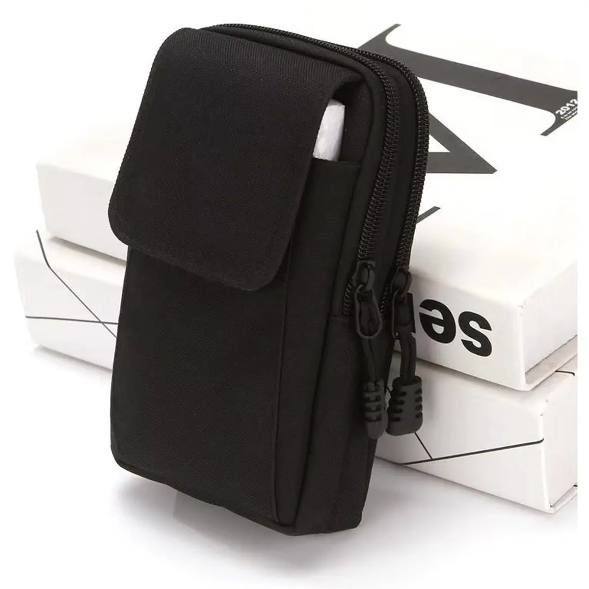 A1570K Waist Bag Nylon Portable Coin Purse Fashionable and Versatile Casual Mobile Phone Bag Outdoor Small Bag SUMMER
