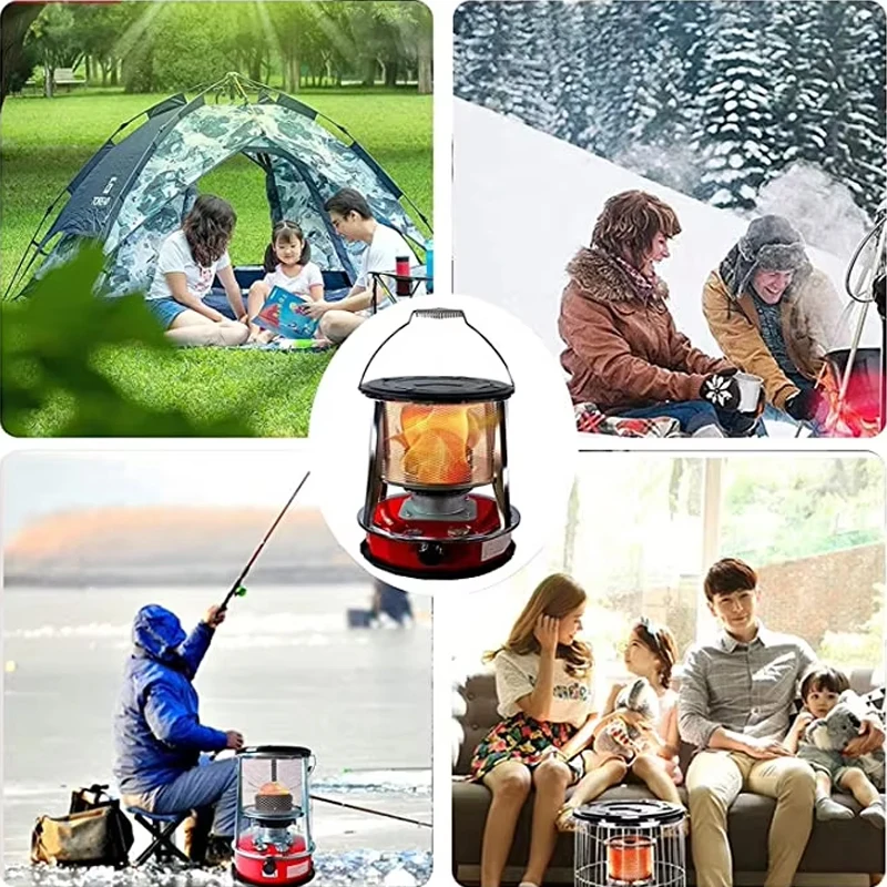 4.6L 6L Kerosene Stove Heater Outdoor Ice Fishing Camping Home Portable Diesel Fuel Oil Heating Roasting Stove Indoor Warmer