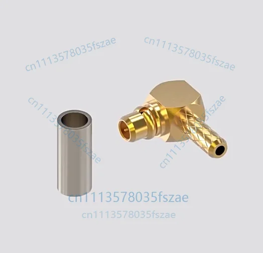 1pc mmcx-jw2 right angle male connector 90 degree adapter rg178/sff-50-1-1 cable accessories