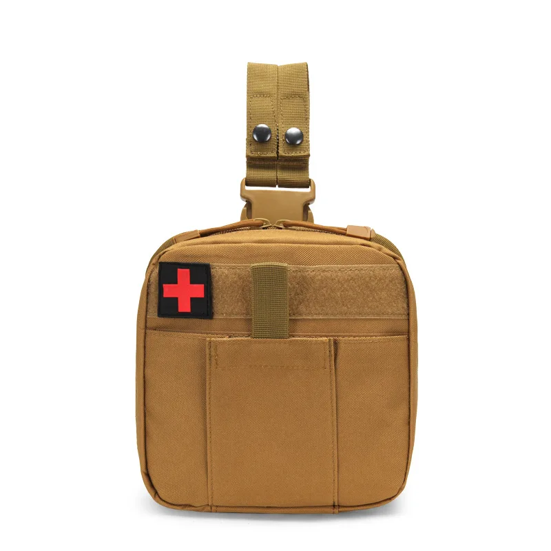 Outdoor Tactical Emergency Medical First Aid Pouch Bags Survival Pack Rescue Kit Empty Household Multi-Layer First Aid Kit Pouch