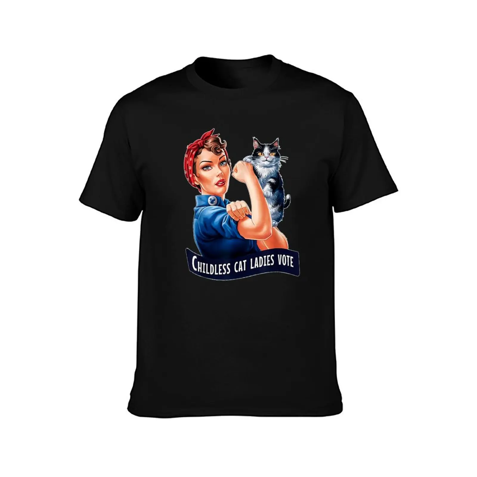 childless cat lady T-Shirt UV Sun Protection Tee Shirt