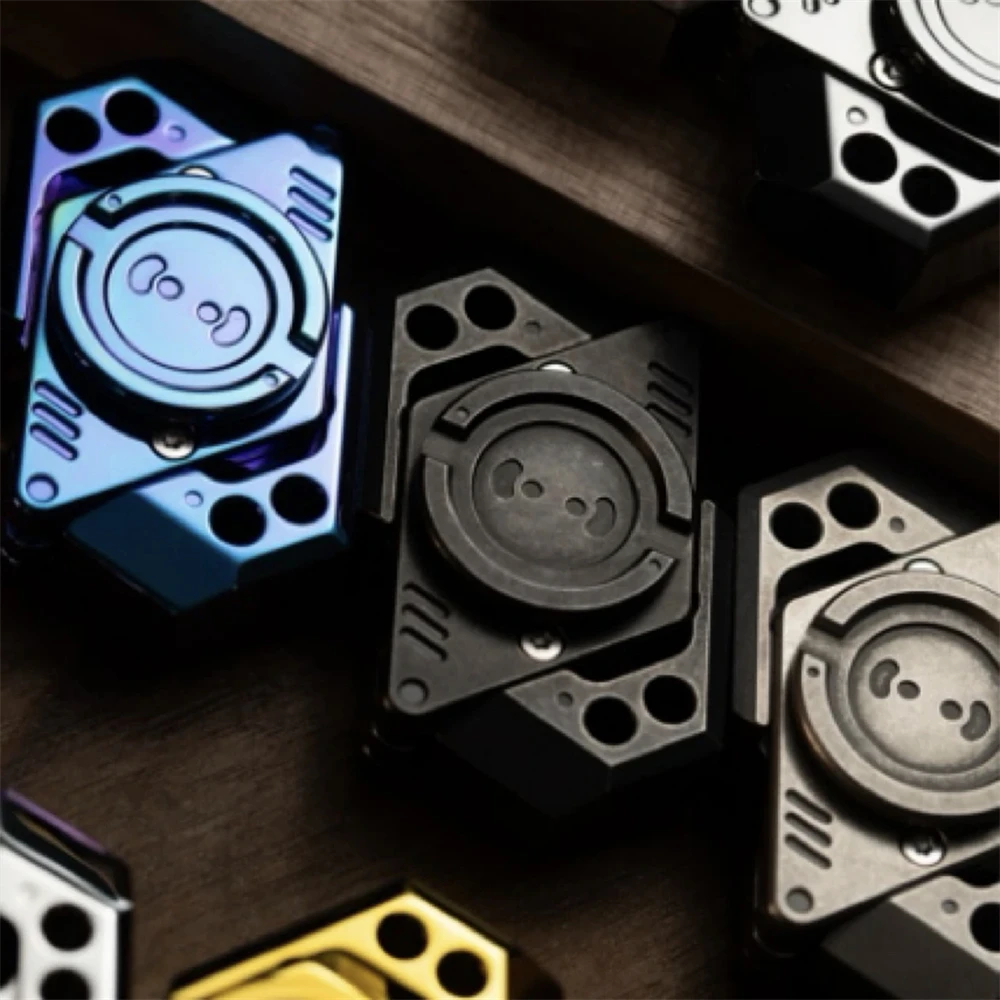 Spinner antystresowy JINGZHE ze stopu cyrkonu, zabawka EDC, spinner do ręki, slider antystresowy, zabawka sensoryczna na stres, ADHD, autyzm