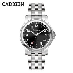 CADISEN 39MM Men Automatic Mechanical Watches 2024 New MIYOTA 8215 Sapphire Stainless Steel Clock Waterproof Watch Men