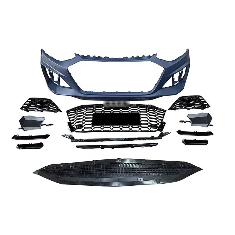 

Genuine Car Bumpers for 2020-2021 A4 A4L S4 Upgrade RS4 Body Kits Front Car Bumper with Grille