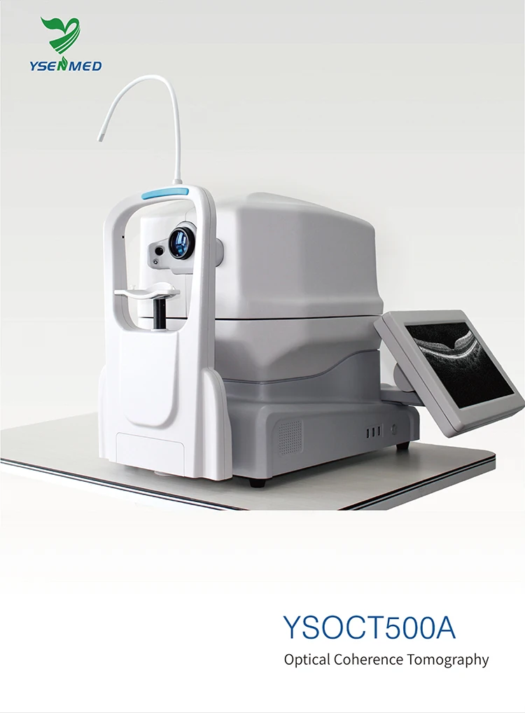 YSOCT500 OCT Scanner with fundus color photography high- definition and comprehensive optical coherence tomography