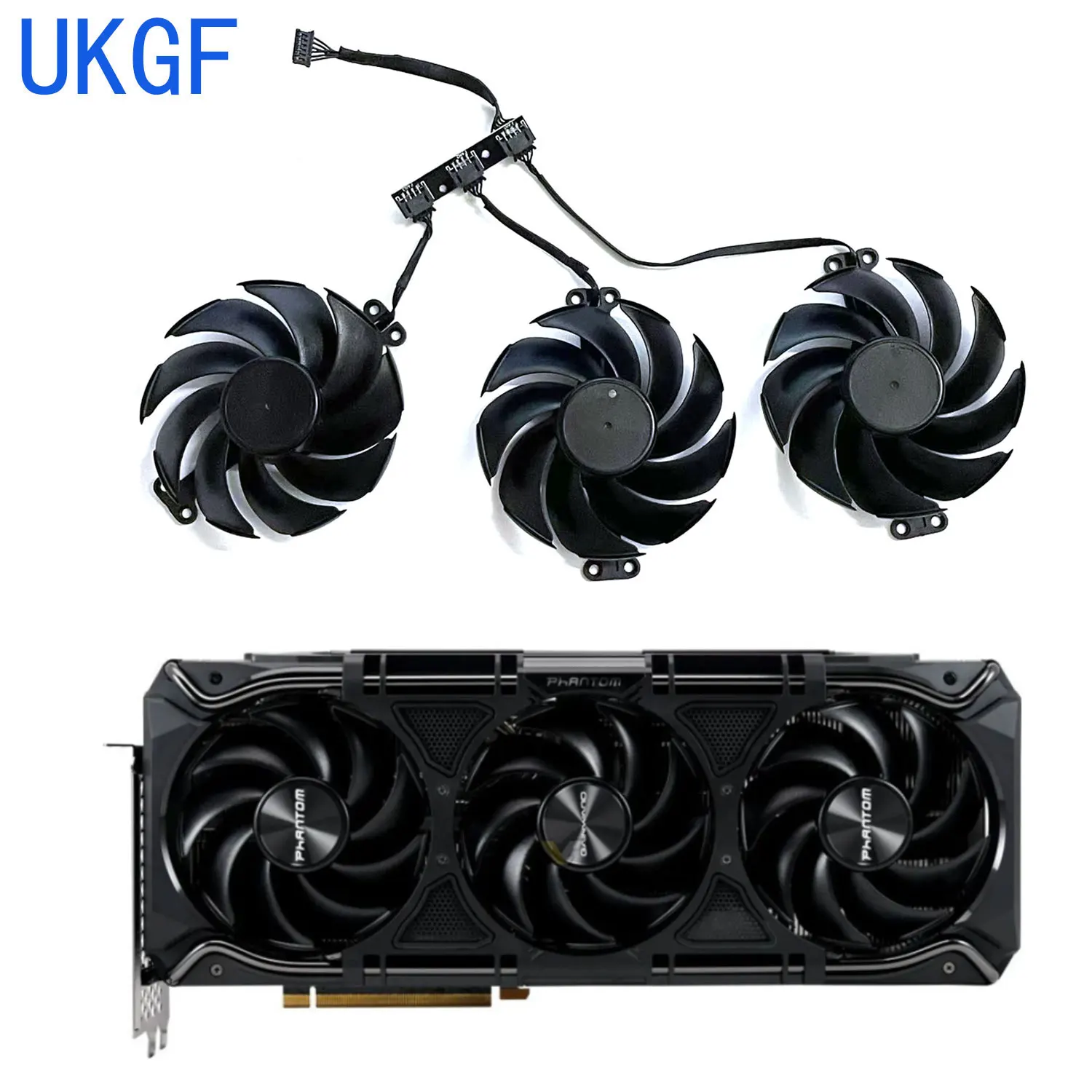 Brand new TH9520B2H-PCB01 92MM 6PIN RTX 4080 4090 GPU fan suitable for Gainward GeForce RTX 4090 4080 4070 Ti graphics cards