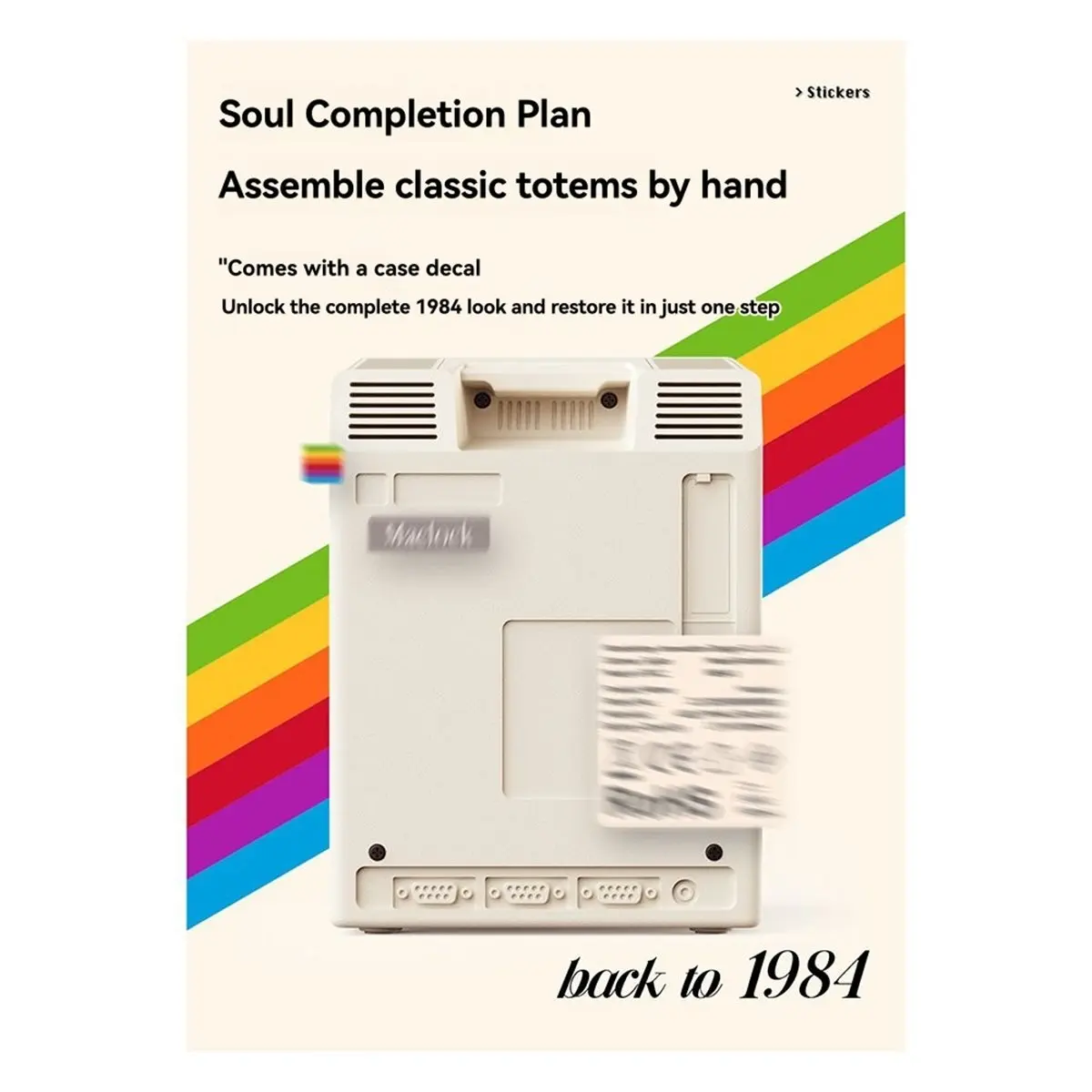 

Okay New Maclock Retro Clock Creativity Alarm Clock Student Specific Wake Up Artifact Desktop Decor Computer Keyboard