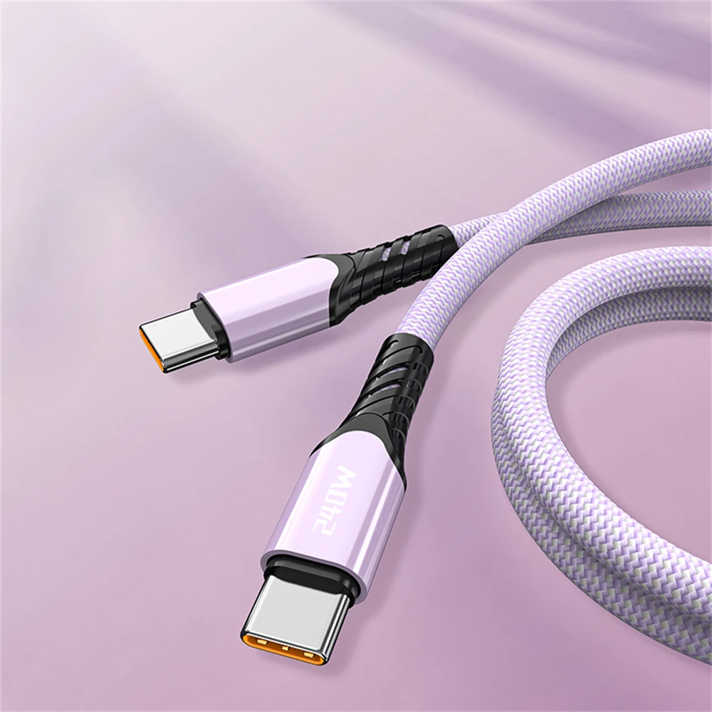 NNBILI 240 W USB-C-Kabel Stromkabel QC4.0 für MacBook Samsung iPhone 15 16 USB C auf C PD-Kabel 48V5A Schnellladekabel Typ C
