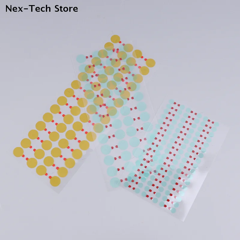 20/60/100Pcs High Temperature Protective Camera Sticker For Phone Camera Repair Infrared Dot Matrix Replacement Protect Tool