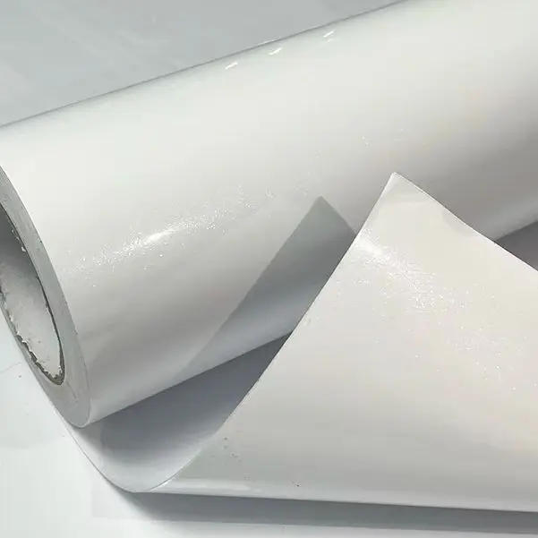 PET Ultra Glossy White Pearl Glitter Metallic Car Vinyl Wrap Film Self Adhesive Air Release DIY Sticker Motorcycle Decal