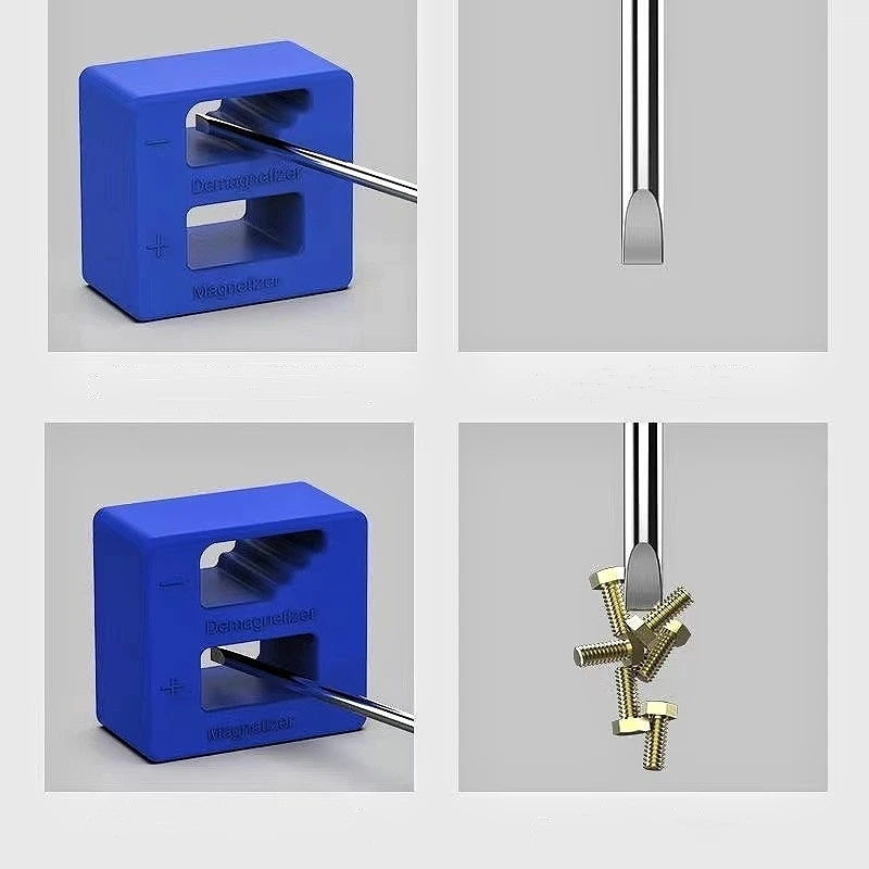1 buah obeng Magnetizer Phillips Bit Magnetizer Phillips Demagnetizer peninggi Driver Demagnetizer