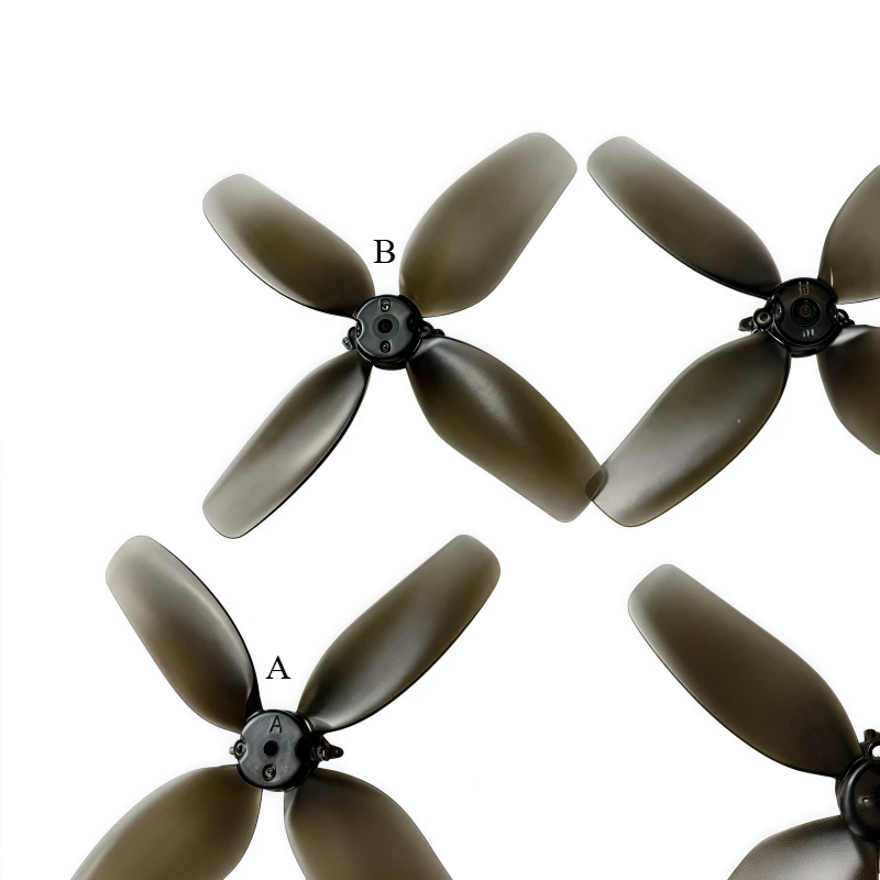 

4pcs 1503 brushless motor and 1503 paddle fpv drone remote control model aircraft toy electric accessories