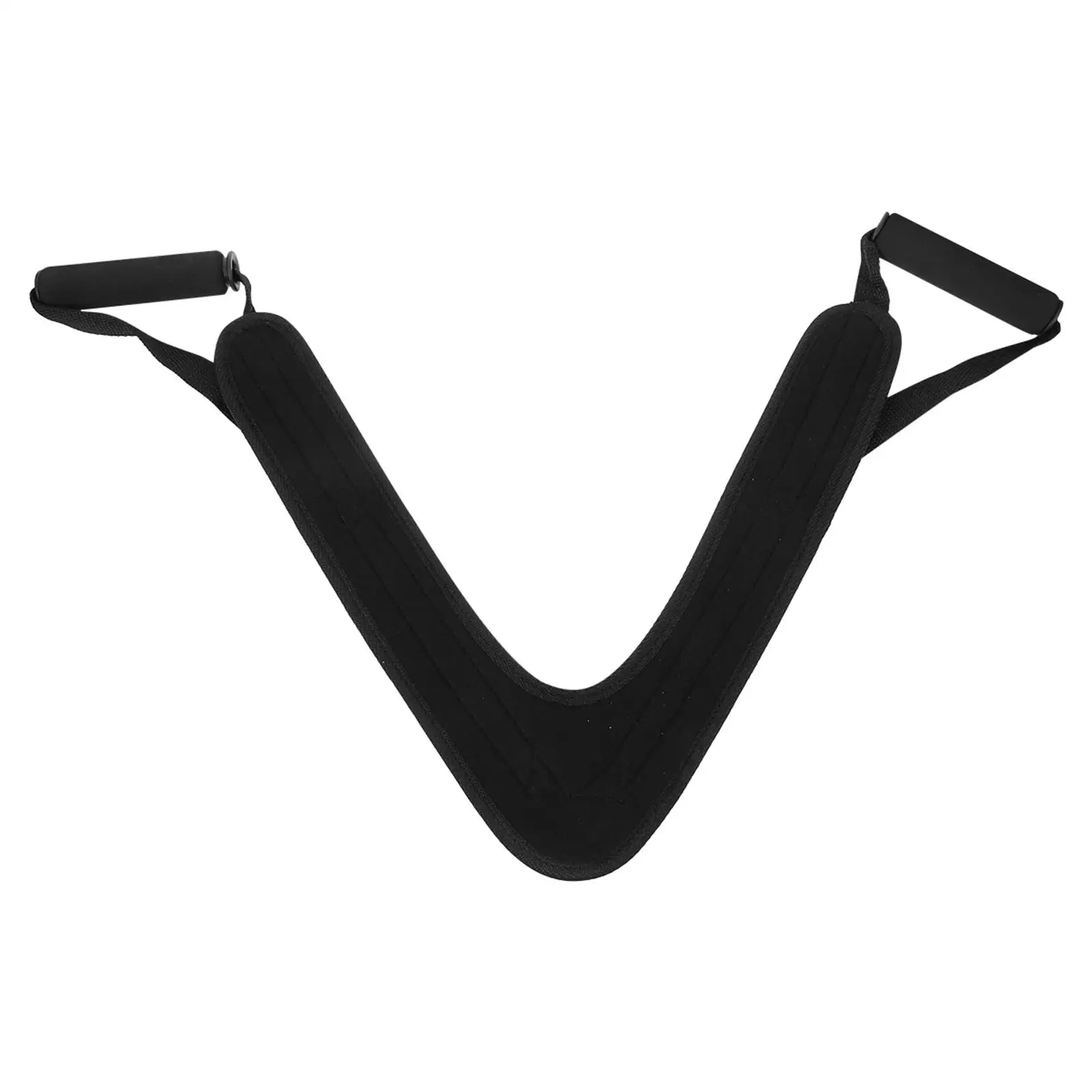 

Triangular Shoulder Straps Black Foam Triceps Workout Equipment Trainer Arm Bands Fitness Home Gym Tool