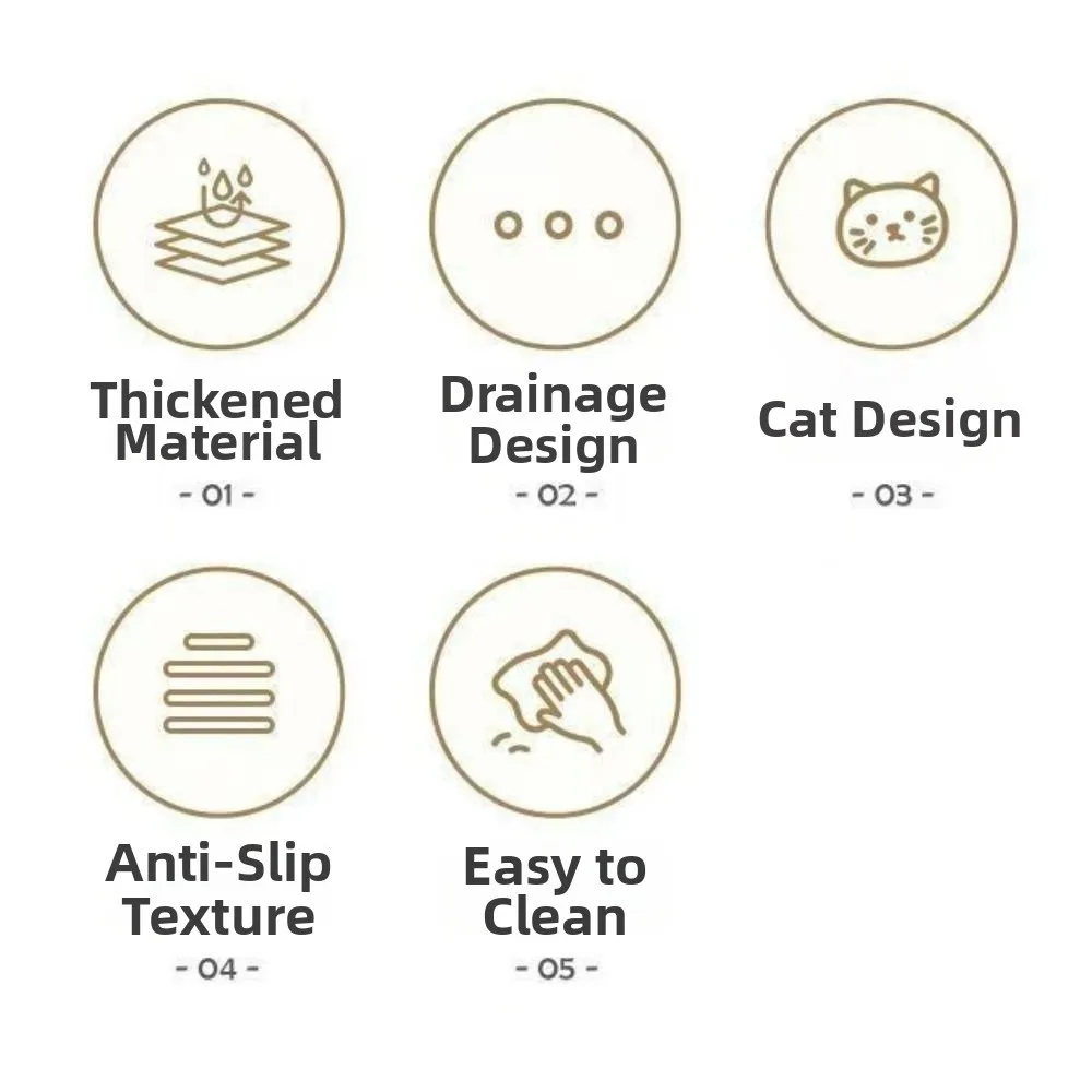 Cat Shaped Cartoon Soap Box Self Draining Creative Plastic Soap Dish Non-slip Cute Soap Sponge Tray Keep Soap Dry