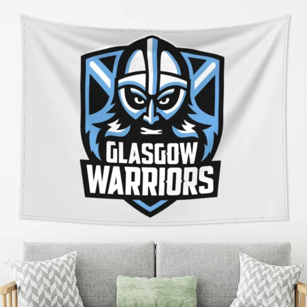 Tapisserie murale avec icône de guerriers de Glasgow, décoration esthétique pour la maison, pour dortoir