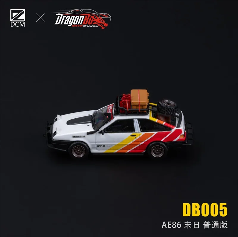 D.BoModel & DCM Diecast Model Car, AE86 Limited 999, 1:64, pré-encomenda