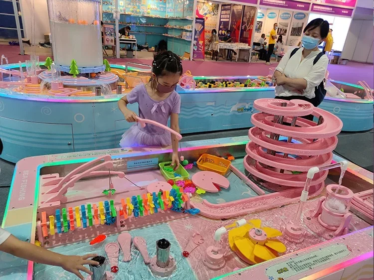 Bonhong Top Quality Amusement Park Product Water Play Kids' Tables Indoor Outdoor Water Play Equipment for Kids