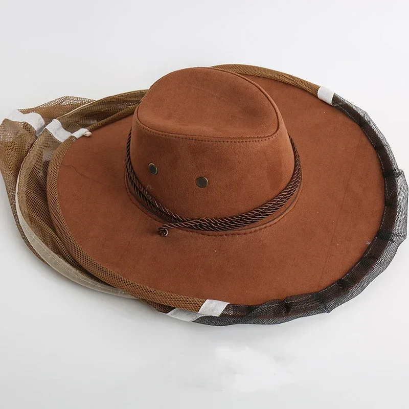 Tutmak Şapka Anti Ekipman kaleci Koruyucu Giysi Şapka Arıcılık Kumaş Peçe Şapka Açık Balıkçılık Kamp Kap