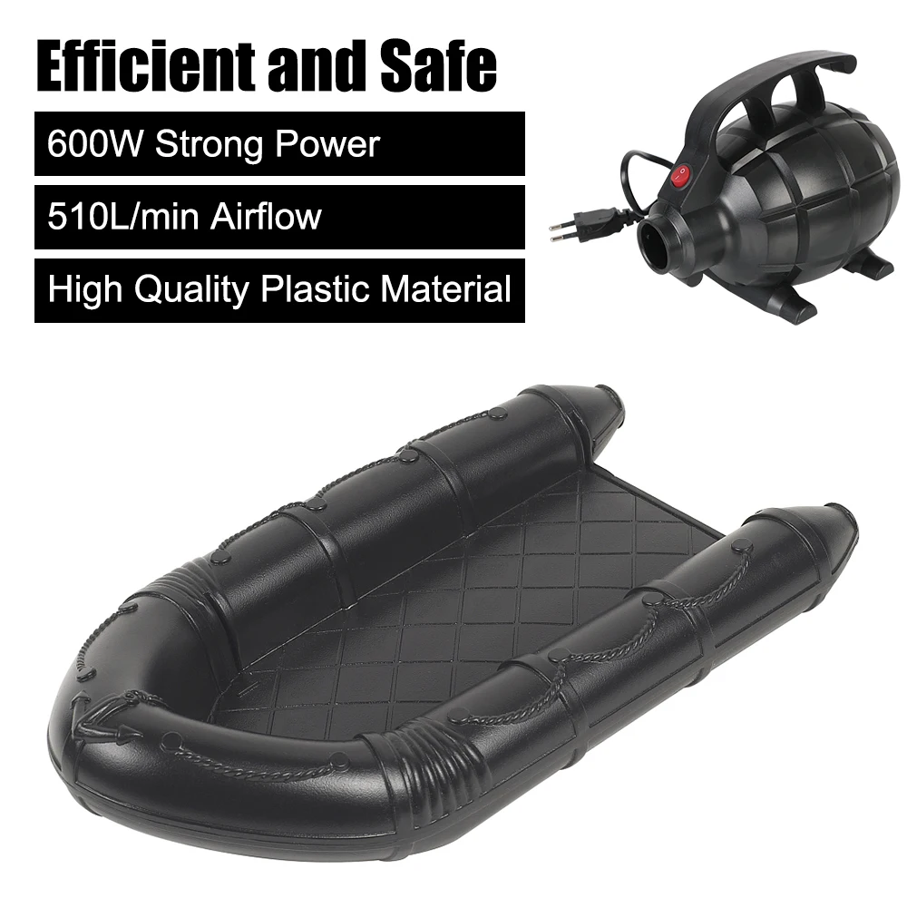 Portable Electric Air Pump Home Household Camping Utility Tool Air Bed Air Inflation Tool 220V 600W Air Compressor EU/US Plug