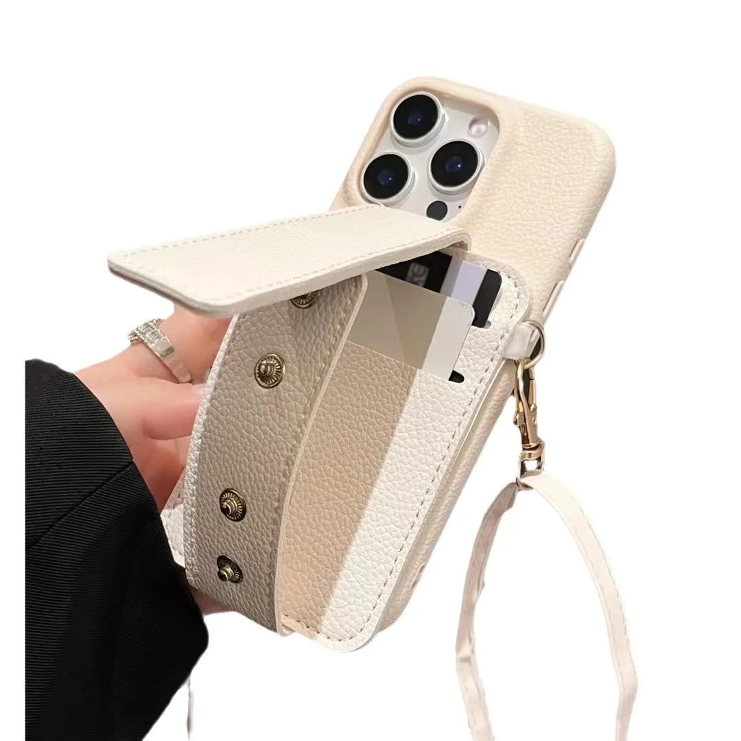 

Change card bag wristband suitable for Apple 14 phone case, suitable for iPhone 15 Pro crossbody bag, 16promax