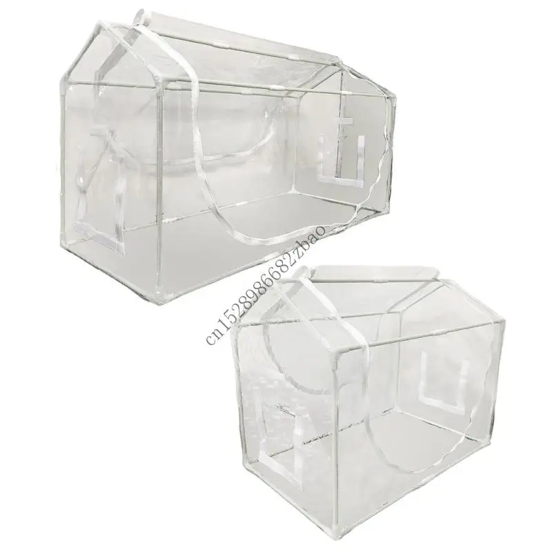 

H7EA Transparent PVC Mini Greenhouse for Indoor Plant Outdoor Balcony Gardens