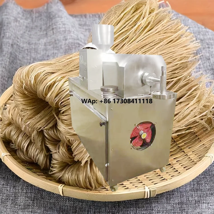 Commercial Semi Automatic Electric Rice Noodle Vermicelli Spaghetti Making Machine