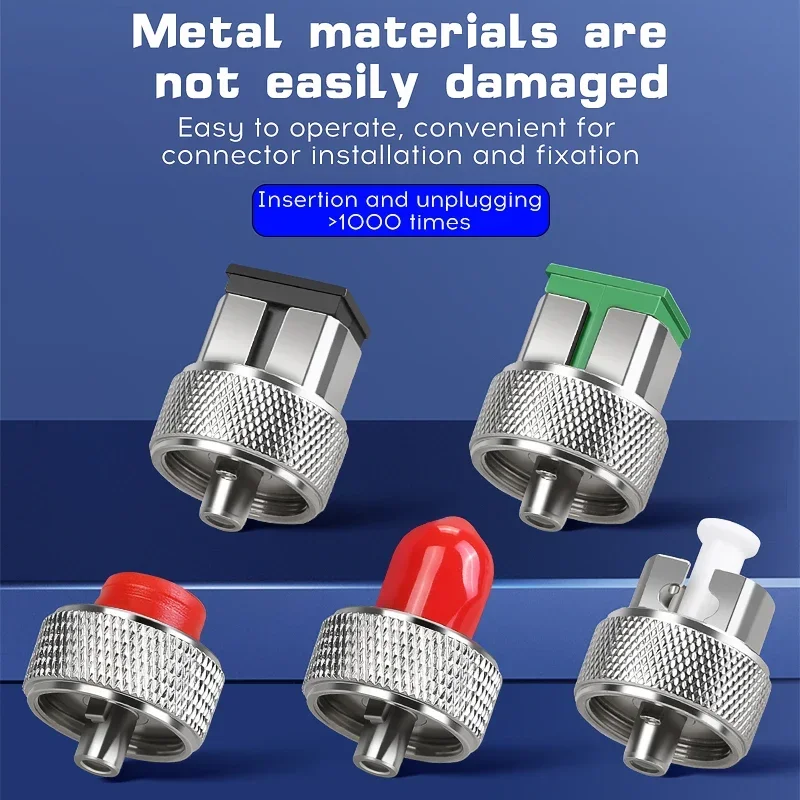 OTDR transfer connector FC ST SC LC APC adaptor OTDR Fiber Optic Connector For Optical Time Domain Reflectometer Fiber Adapter