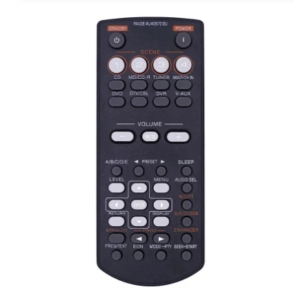 

Пульт дистанционного управления RAV28 WJ40970 EU для домашнего усилителя YAMAHA, AV-ресивер HTR-6030 RX-V361, подходит для RAV34 RAV250 RX-V365 HTIB-680