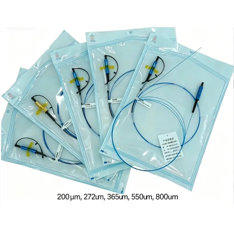 Disposable Holmium Laser 550μm  Radial Fiber Urology Laser Optical Fiber for HOLEP Surgery