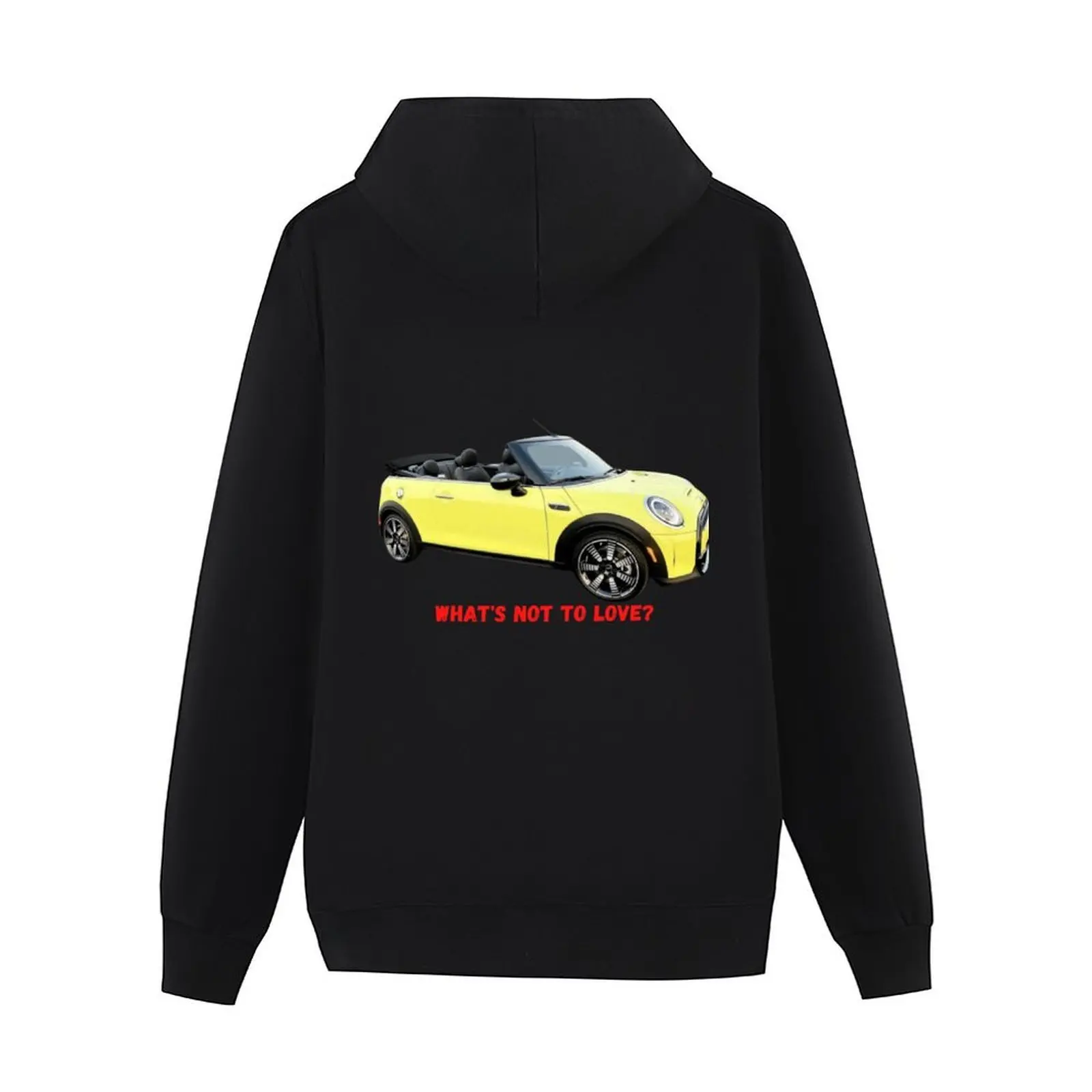Yellow Mini Cooper Convertible, What's not to Love? Hoodie korean clothes men wear mens clothes men's coat men's hoodies