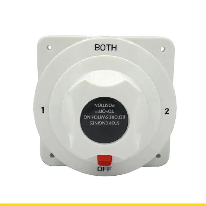 

SZCH 3 Position 300A Marine Battery Switches Plastic Housing Brass Contacts For Boats