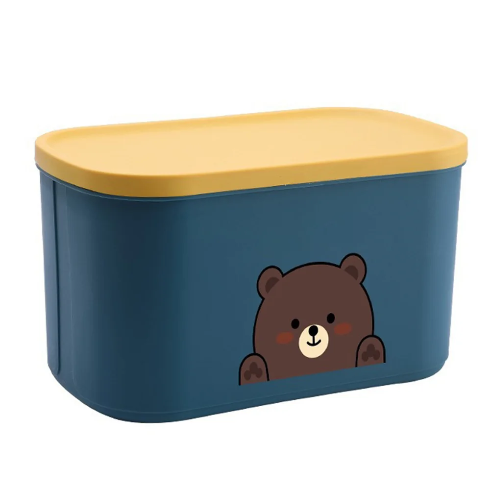 

Wall-mounted Tissue Holder Cartoon Bear Rust Proof Corrosion Resistant Bathroom Paper Dispenser Storage Hotel