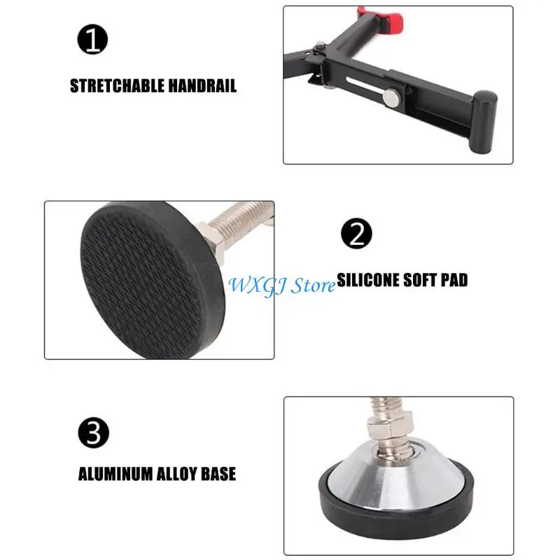 

37JE Motorcycle Stand Front and Rear Wheel Lift Stands,Swingarm Spool Paddocks Stands for Dirt Bike Motorbike