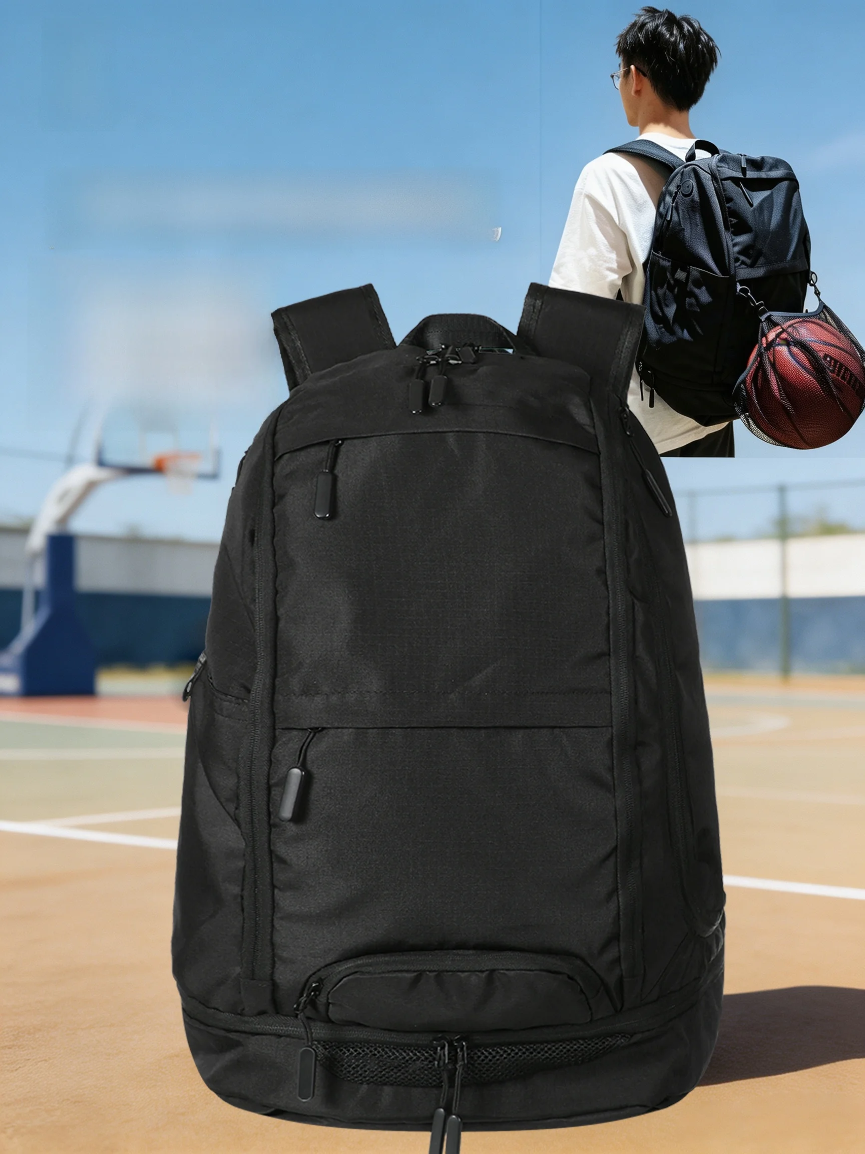 borsa-da-basket-di-grande-capacita-zaino-per-l'attrezzatura-da-allenamento-all'aperto-scomparto-indipendente-per-le-scarpe-ideale-per-il-fitness-e-lo-sport-doppio