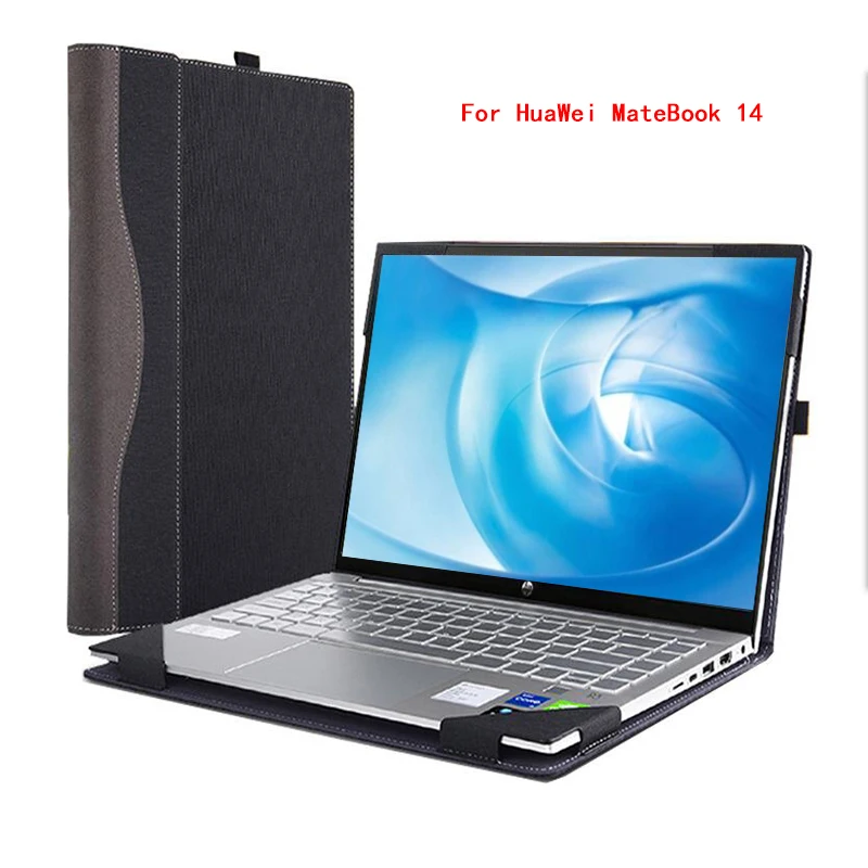 para Huawei Matebook 14 2023 2023 2023 14 Polegada Portátil Manga Destacável Notebook Capa Personalizado Bolsa Caneta Presente Case