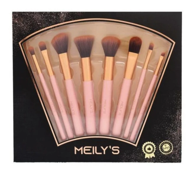 Kit 8 Professional Makeup Brushes Meily's MKP-139