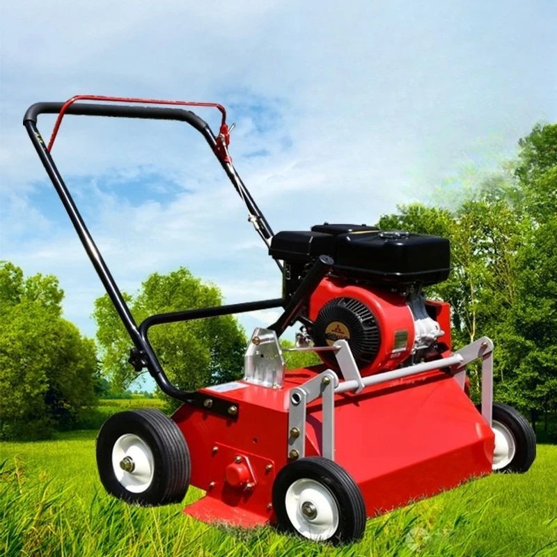 

Combing machine Self-propelled lawn machine, combing dead grass breathable comb knife Garden comb machine