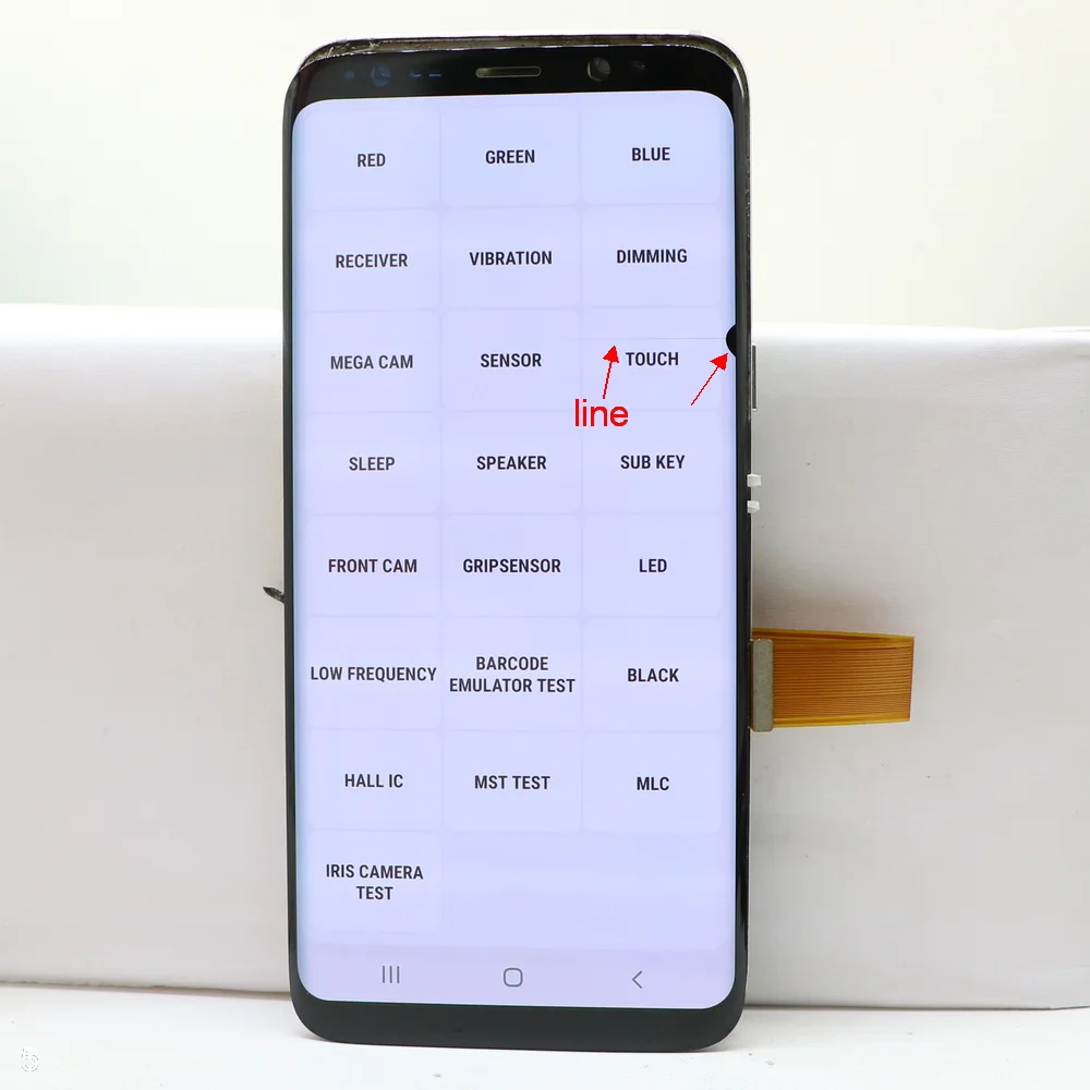 Imagem -03 - Substituição da Tela Sensível ao Toque do Lcd Substituição do Digitalizador 100 Testado Apto para Samsung Galaxy s8 G950f G9500 G950u G950w