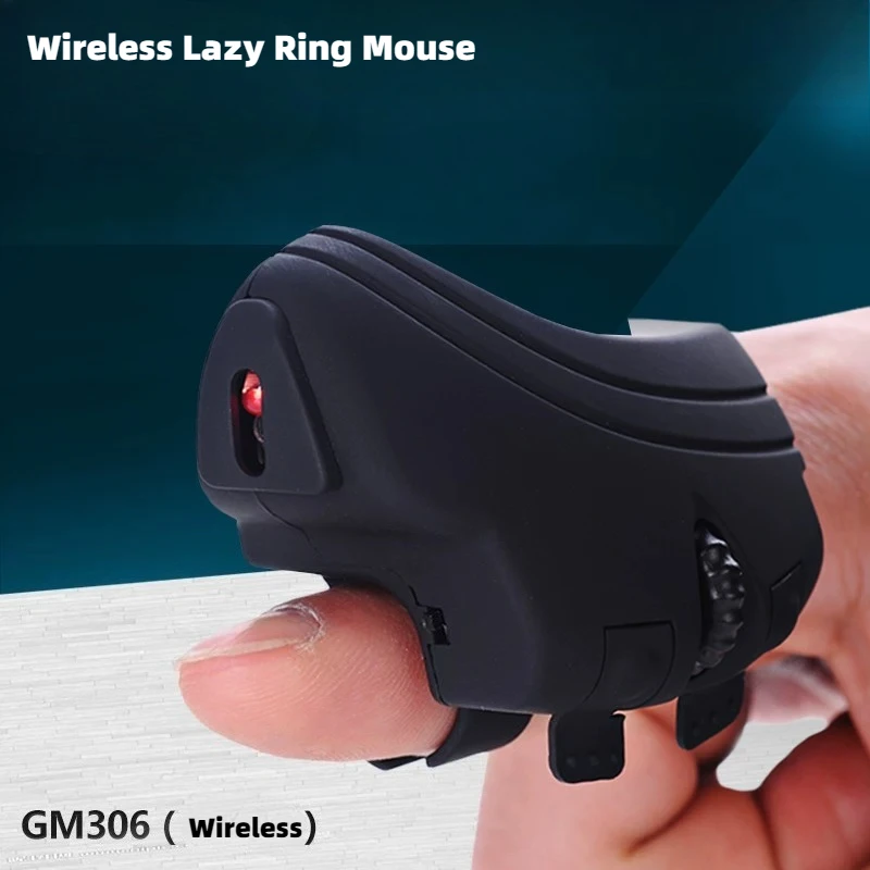 Wireless 2.4G Finger Lazy Rechargeable Mouse Universal Mobile Phone Tablet Notebook Personality Creative Wireless Mouse